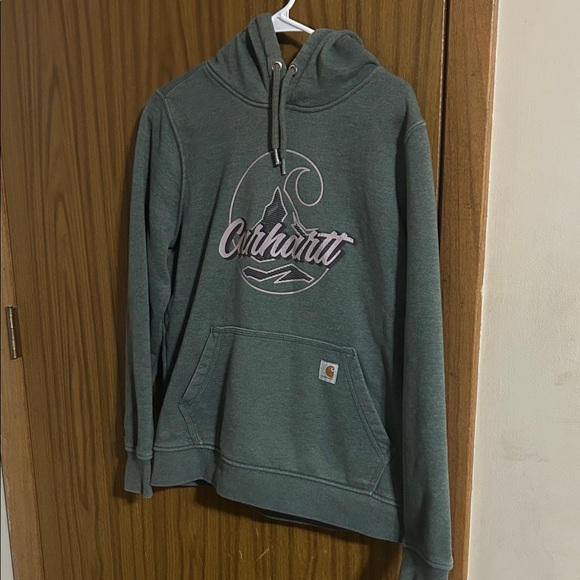 Carhartt Tops - Carhartt Gray Women’s Sweater with Logo